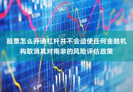 股票怎么开通杠杆并不会迫使任何金融机构取消其对南非的风险评估政策